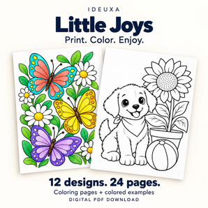 Little Joys — Printable Coloring Collection